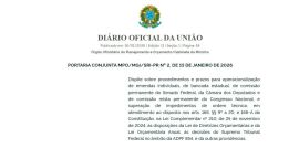 Imagem da notícia Portaria estabelece regras para execução de emendas parlamentares; CNM orienta gestores